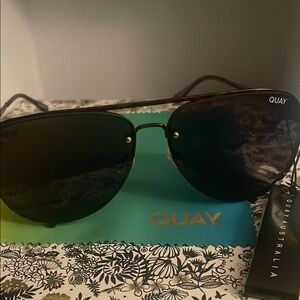 Quay Australia Black Sunglasses